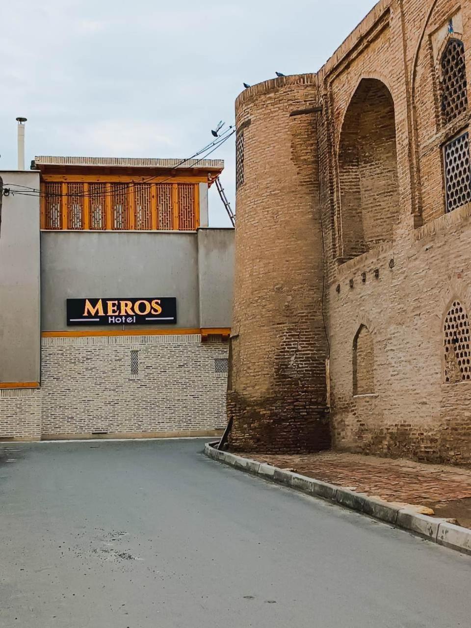 Meros Hotel Bukhara Exterior foto